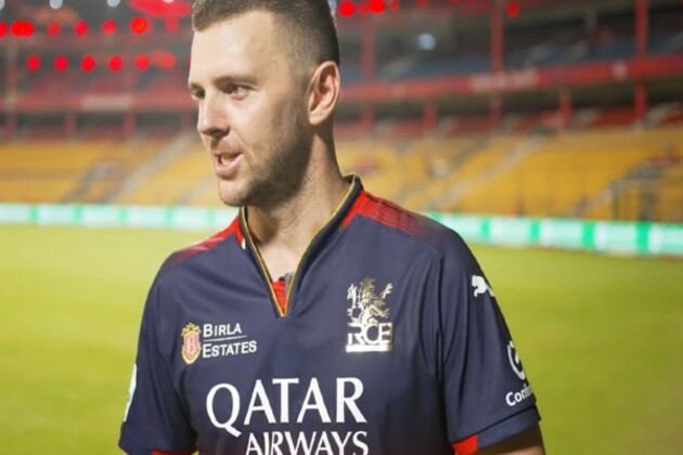 IPL 2025: Hazlewod reveals strategy behind success against RR; calls Jitesh "genius" for exceptioanl review call