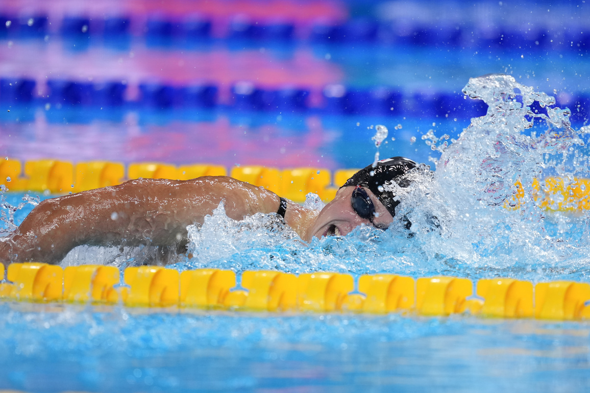 (SP)SINGAPORE-WORLD AQUATICS CHAMPIONSHIPS-SWIMMING-WOMEN'S 400M FREESTYLE