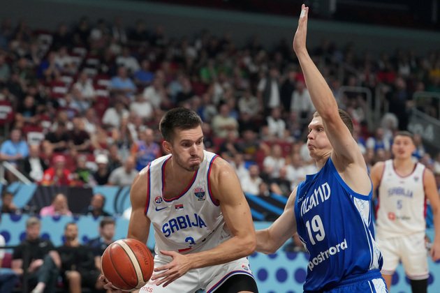 (SP)LATVIA-RIGA-BASKETBALL-FIBA-EUROBASKET-SERBIA VS FINLAND