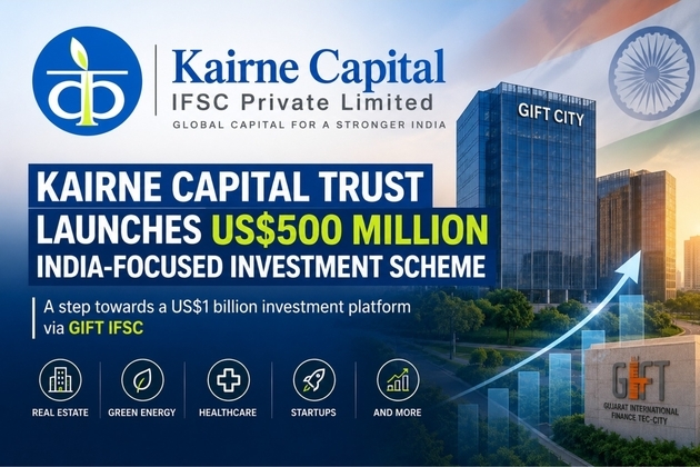 Kairne Capital Trust Announces US$500 Million India-Focused Investment Scheme