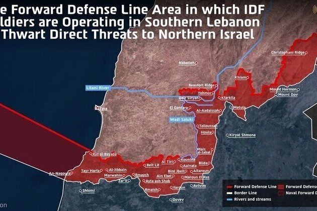 Israeli maps plan to annex and occupy southern Lebanon