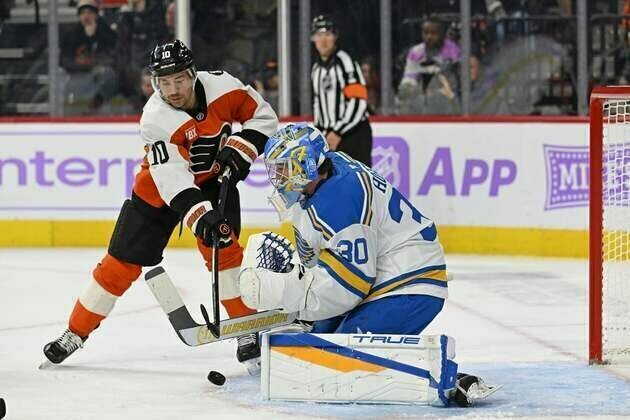 Travis Sanheim completes Flyers' comeback over Blues in OT