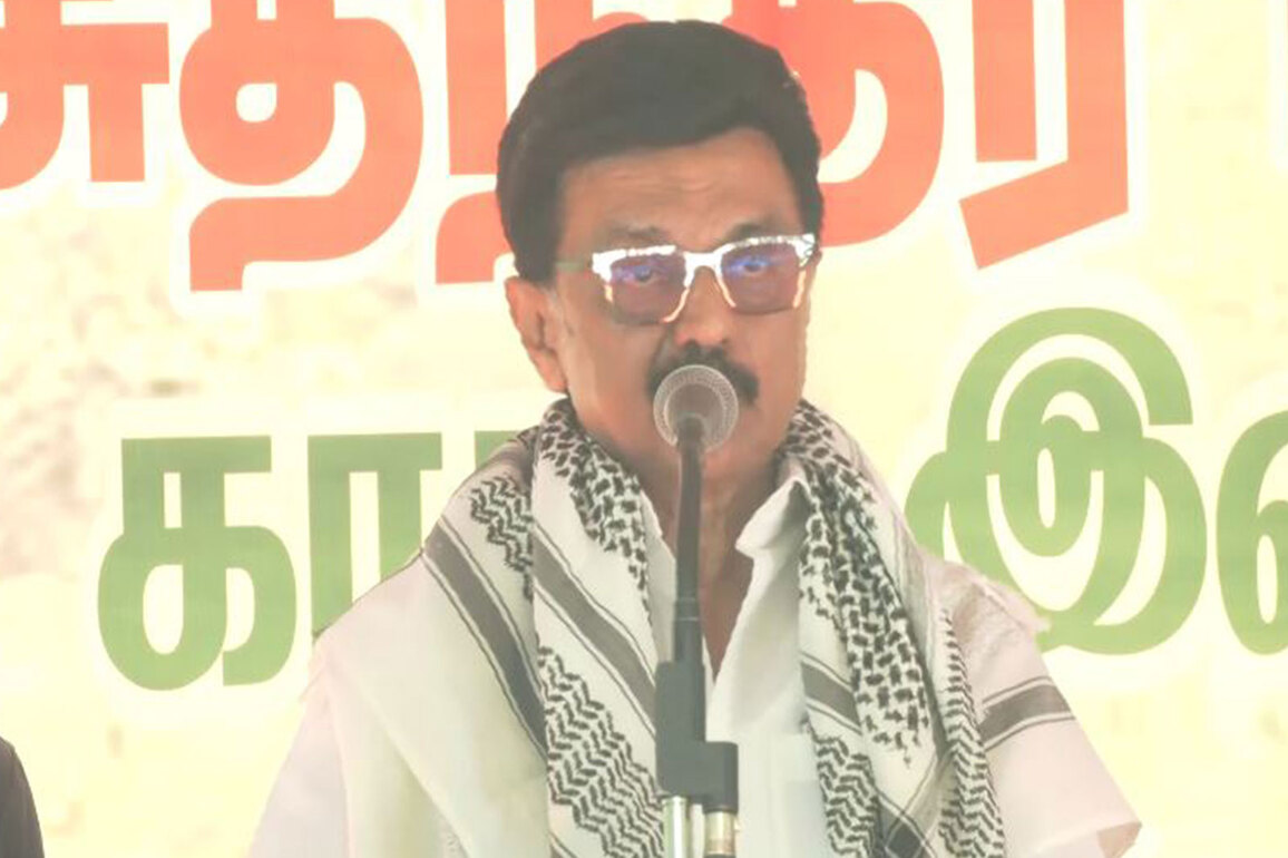 Tamil Nadu CM Stalin joins CPI (M)-led protest against Gaza killings, calls it a "humanitarian" issue