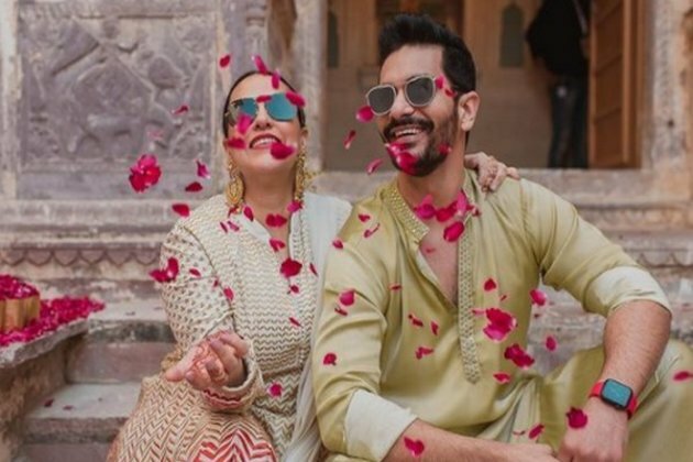 Neha Dhupia shares unseen pictures from Vicky-Katrina wedding