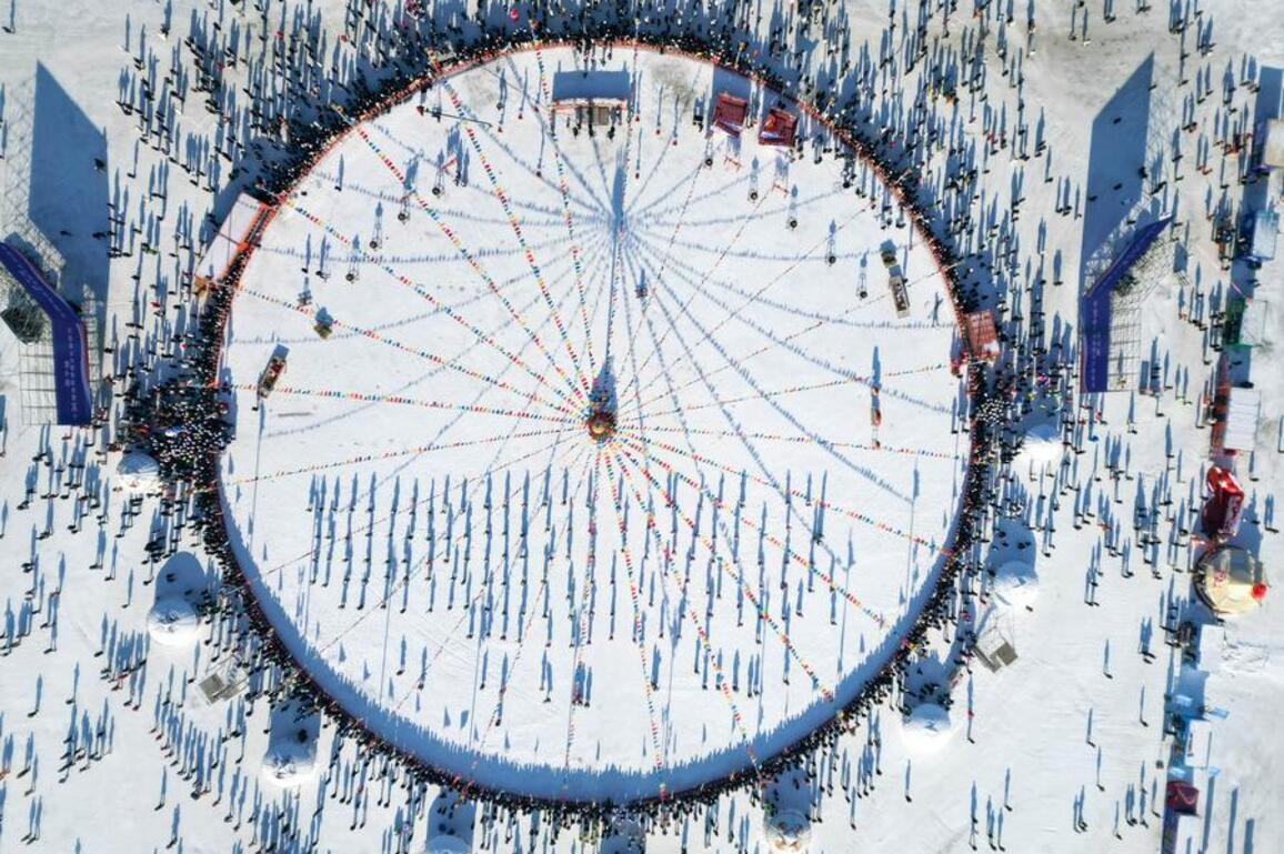 Economy&Life | Chagan Lake Ice and Snow Fishing & Hunting Cultural Tourism Festival kicks off in northeast China's Jilin