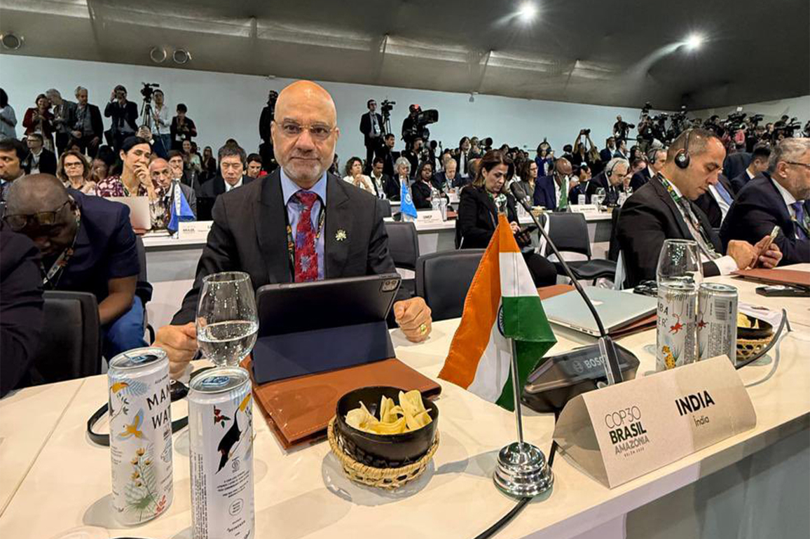 Indian envoy represents PM Modi at World Leaders' Summit ahead of COP30 in Brazil