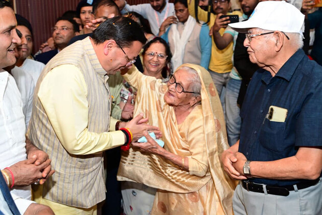Uttarakhand CM Dhami hails elderly as 'strong roots of society' at Haldwani event