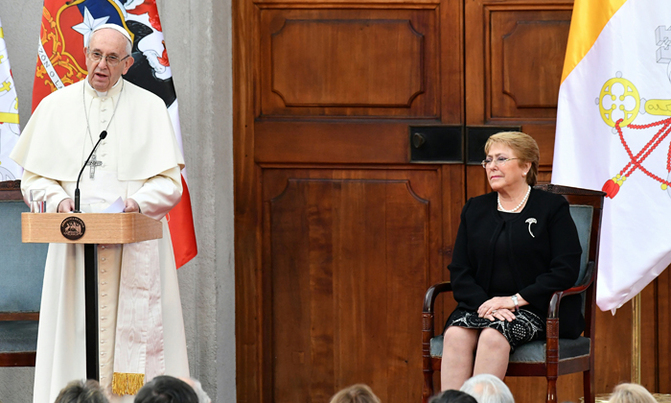 Pope expresses 'pain' and 'shame' over abuse scandal in Chile Pope expresses 'pain' and 'shame' over abuse scandal in Chile