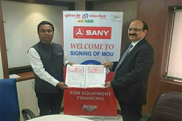Sany Bharat signs MoU with Union Bank of India