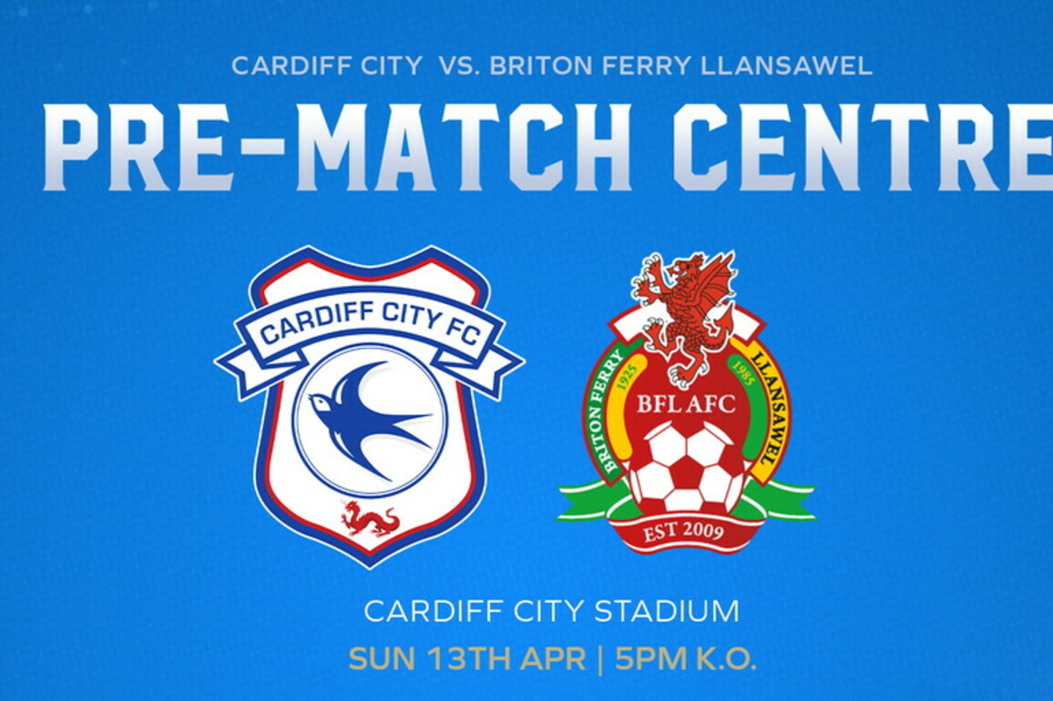 Pre-Match Centre  Women vs. Briton Ferry Llansawel - Cardiff
