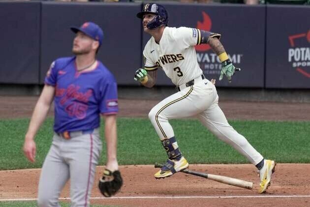 Joey Ortiz (three hits), Brewers take series from Mets