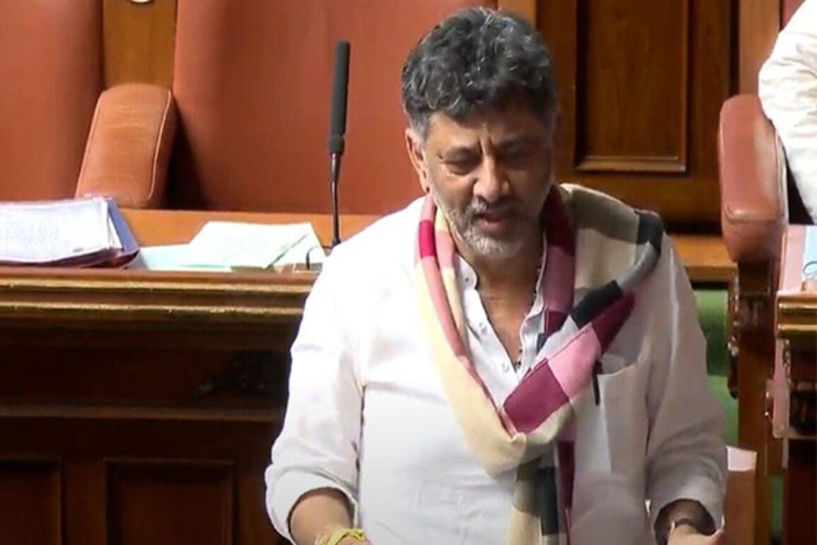 Karnataka: DK Shivakumar recites RSS anthem in Assembly amid debate over Bengaluru stampede
