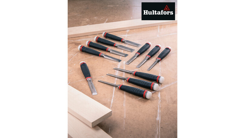 Hultafors Tools' NEW Chisels – A striking balance between precision, sharpness and durability
