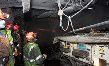  Underground at Centennial Coal's Mandalong mine in NSW.