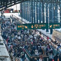 CHINA-RAILWAY-PASSENGER TRIPS-NEW RECORD (CN)