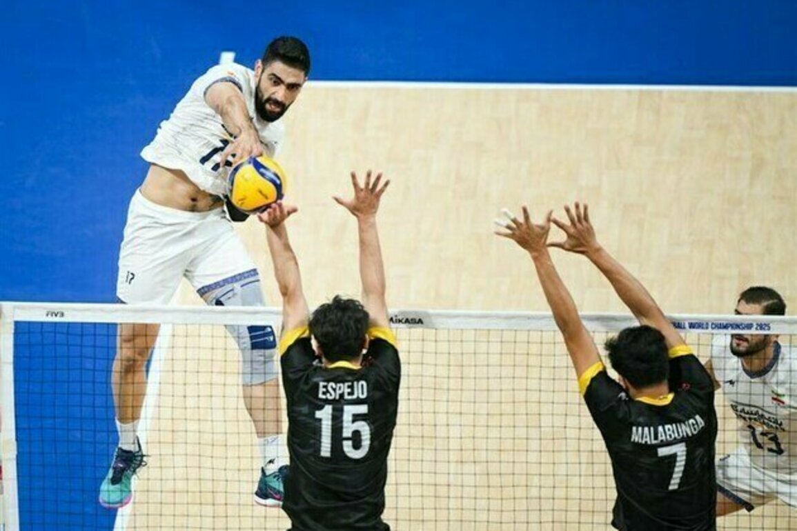 Iran Fights Back to Beat Philippines at 2025 FIVB World Championship