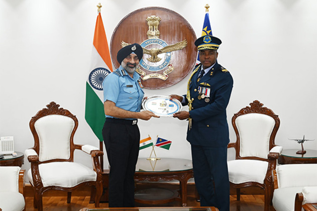 India, Namibia discuss means to further enhance cooperation between air forces