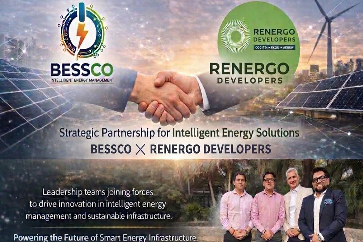 Bessco Power, Renergo Developers Announce JV to Develop 1,000 MW Renewable Energy Projects Across India and Nepal
