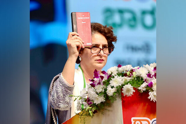 Priyanka Gandhi calls for protection of constitution on Ambedkar's birth anniversary
