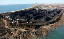 The Hay Point coal terminal on the Reef