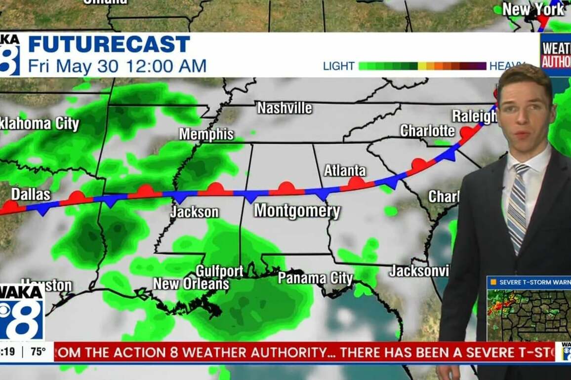 More storms Sunday and Memorial Day, some could be severe - WAKA 8