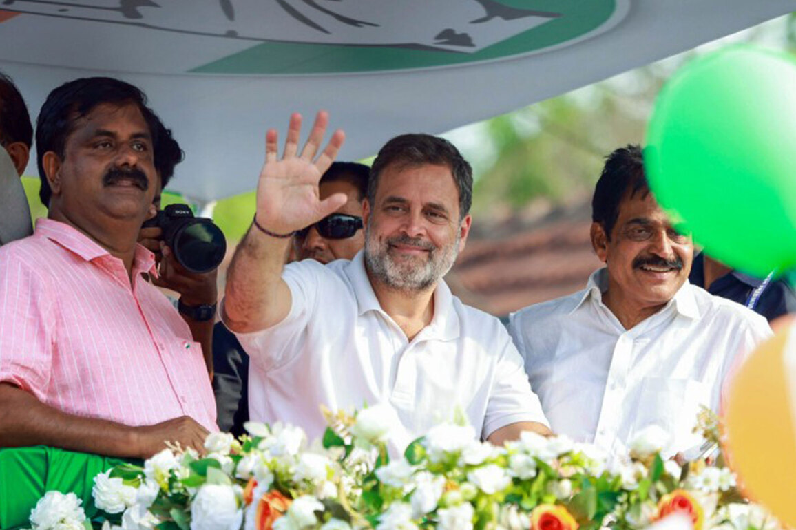 "Not born in Keralam but I'm an honorary Keralite": Rahul Gandhi