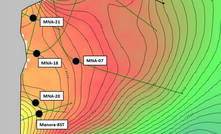  Manora oil field locations on time map at 490-60 level 