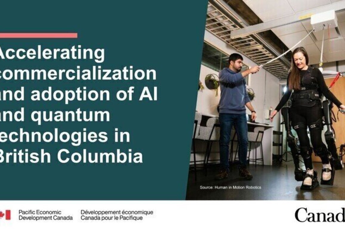 Accelerating commercialization and adoption of AI and quantum technologies in British Columbia