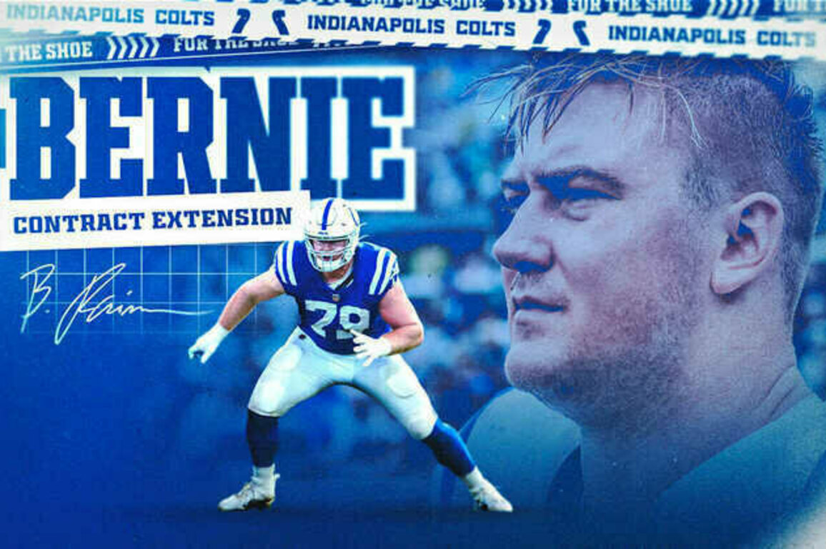 Colts sign T Bernhard Raimann to contract extension