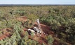 Talisman drilling in the Lachlan Fold Belt. Credit: Talisman