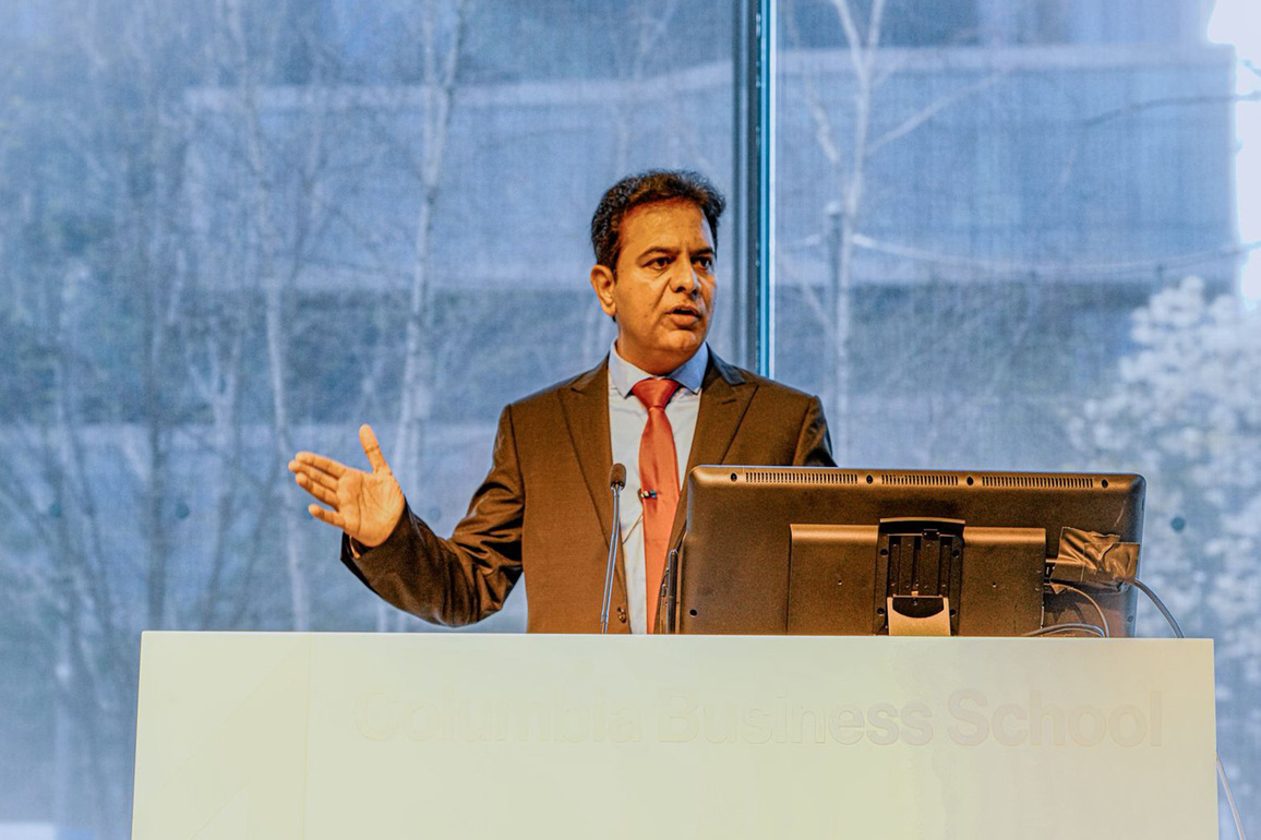 "India is not just a cost story, it's a capability story," says KTR at Columbia Business School