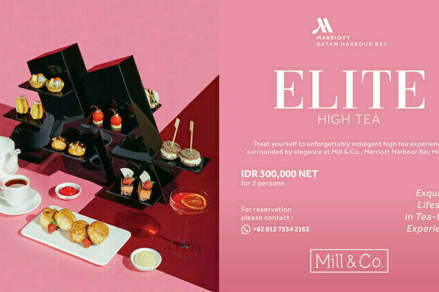 BATAM MARRIOTT HOTEL HARBOUR BAY PRESENTING ITS NEW ELITE HIGH TEA PACKAGE