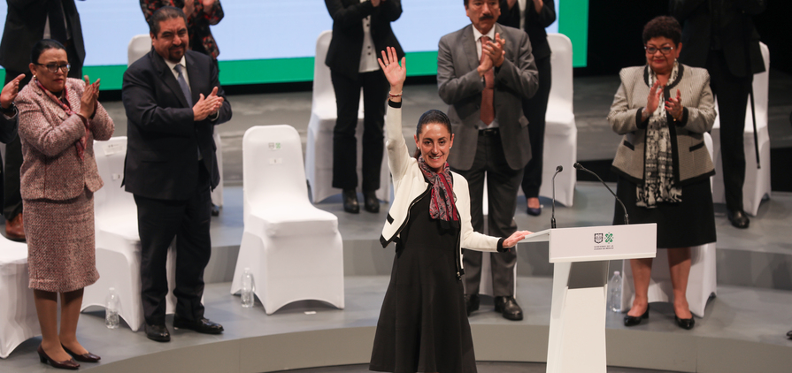 Mexican president Claudia Sheinbaum