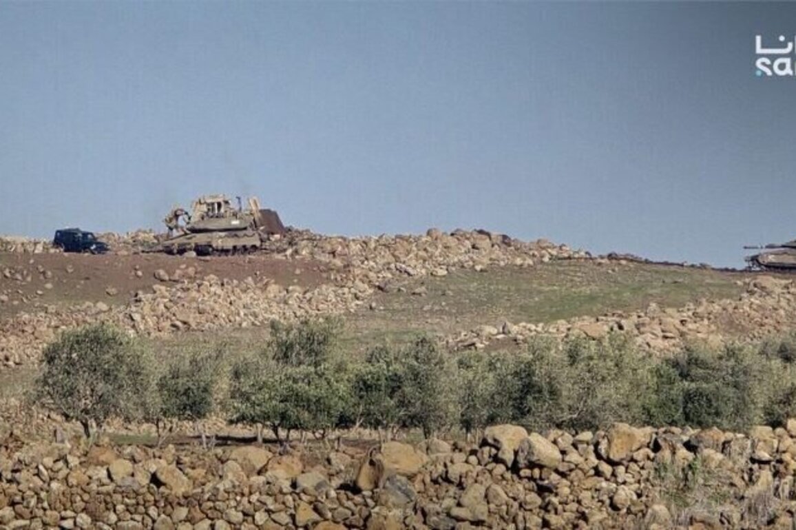 Israeli forces conduct new incursion in southwest Syrias Quneitra