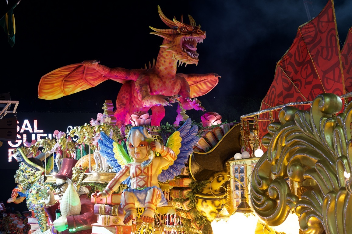 BRAZIL-RIO DE JANEIRO-CARNIVAL-PARADE-CHAMPION