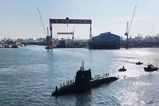 Torpedo test fired by Taiwan for first indigenously built submarine 