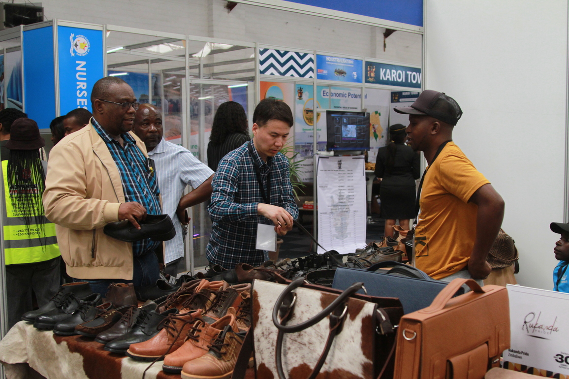 ZIMBABWE-BULAWAYO-LEATHER SECTOR-CHINESE FIRMS-PARTNERSHIP