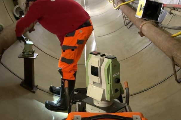 Using the Gyromat system, DMT is responsible for the high-precision surveying of Belgium’s longest microtunnel