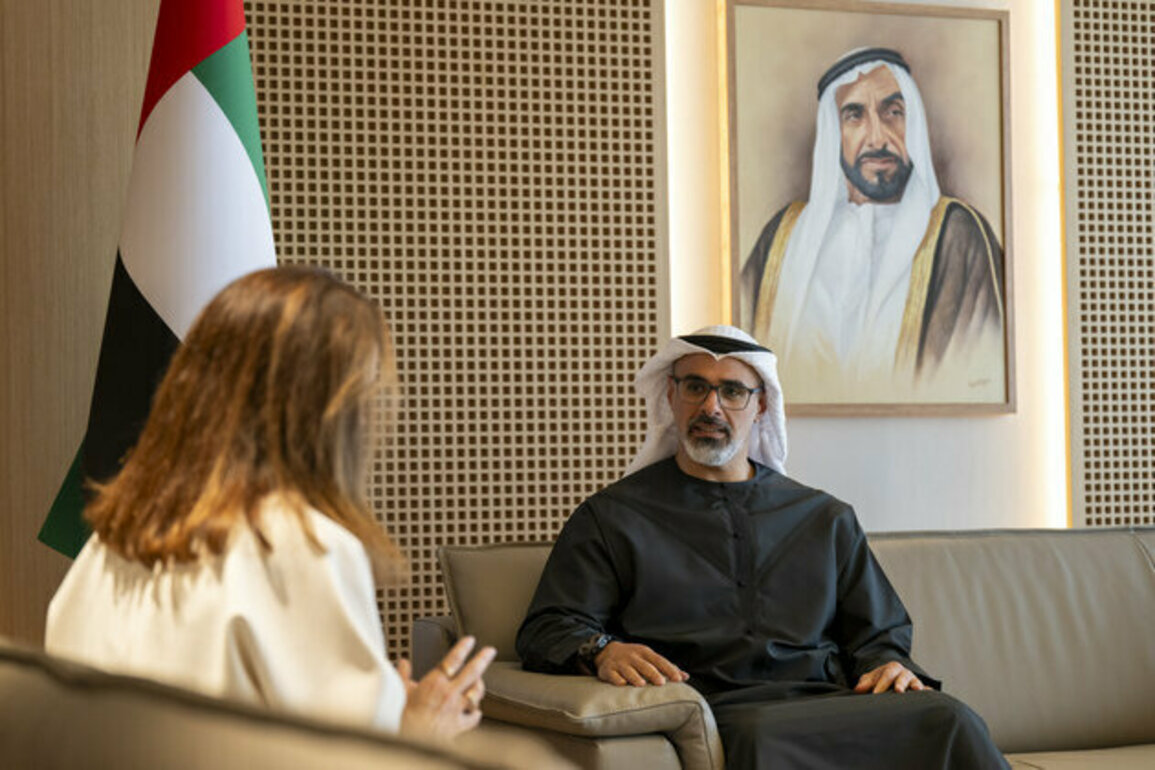 Khaled bin Mohamed bin Zayed receives Chief Financial Officer of OpenAI