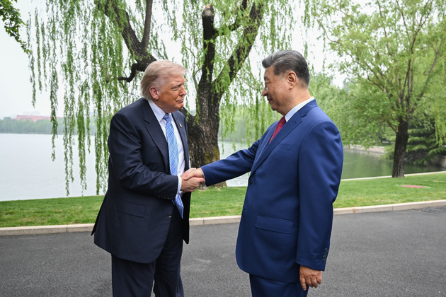 CHINA-BEIJING-XI JINPING-U.S.-TRUMP-PRIVATE MEETING (CN)