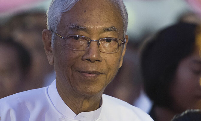 Myanmar President Htin Kyaw resigns Myanmar President Htin Kyaw resigns