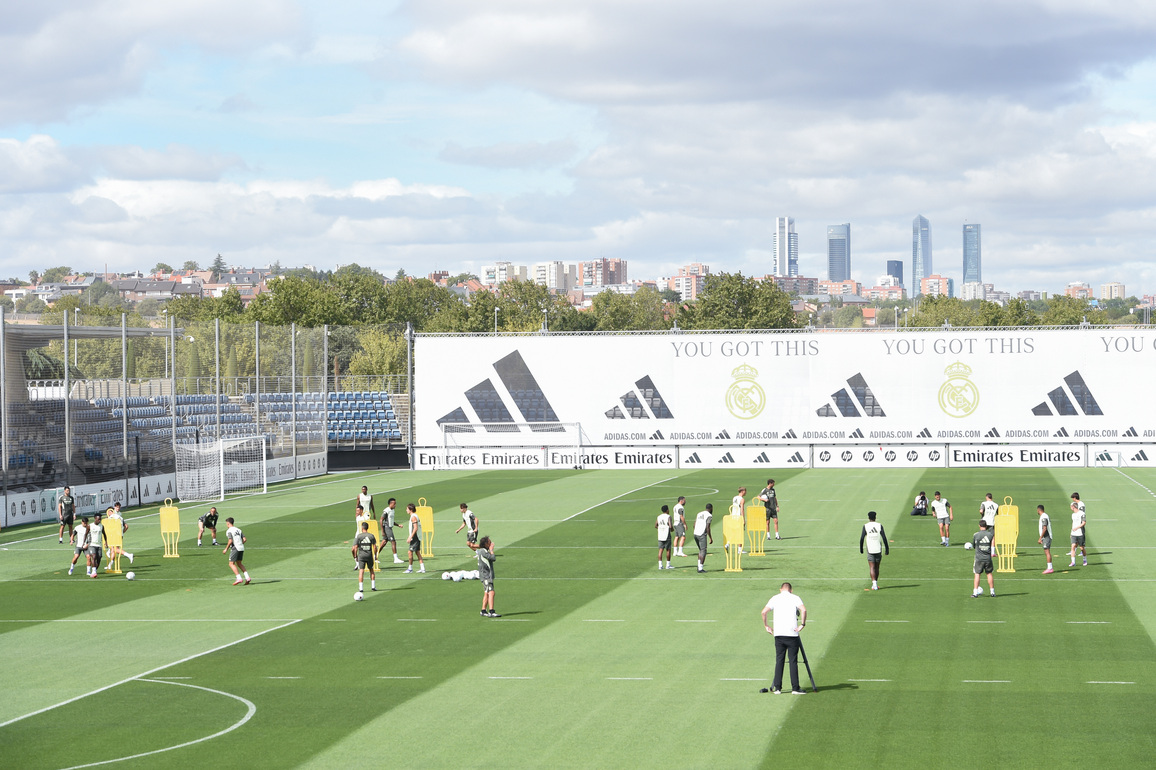 (SP)SPAIN-MADRID-FOOTBALL-LA LIGA-REAL MADRID-TRAINING SESSION