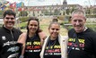 Raelene Cooper and the Save Our Songlines delegation in Paris