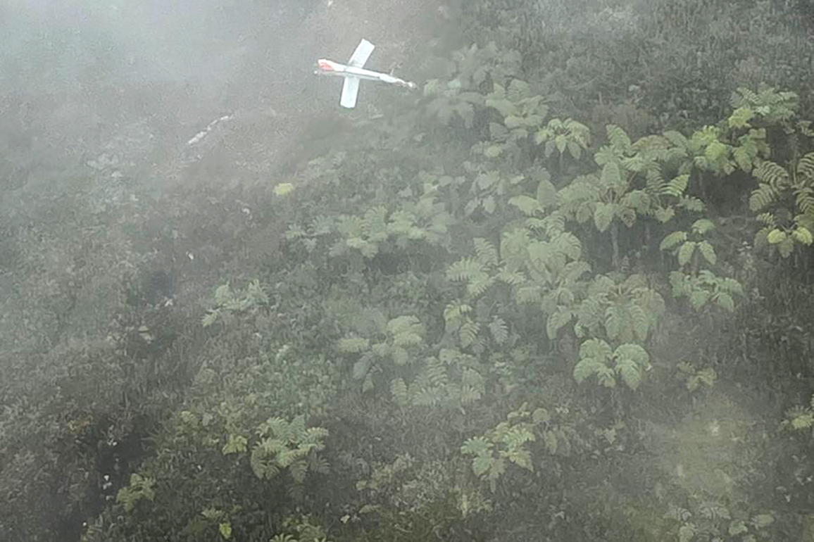 INDONESIA-CENTRAL PAPUA-HELICOPTER-CRASH