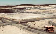  The haul truck operator steered the truck into the left roadside windrow to narrowly avoid a collision at Maules Creek coal mine.