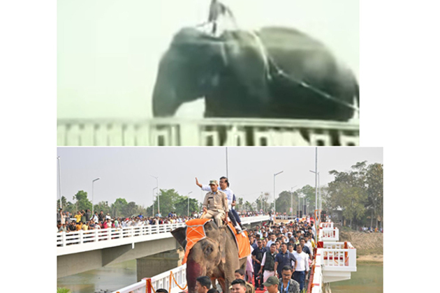 "Reel to Real": Assam CM Sarma shares nostalgic moment after inaugurating Kampur bridge