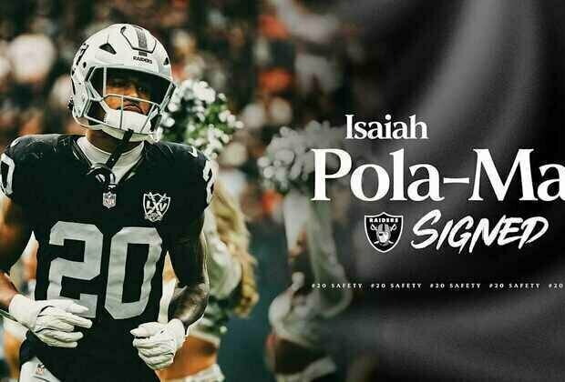 Raiders sign S Isaiah Pola-Mao