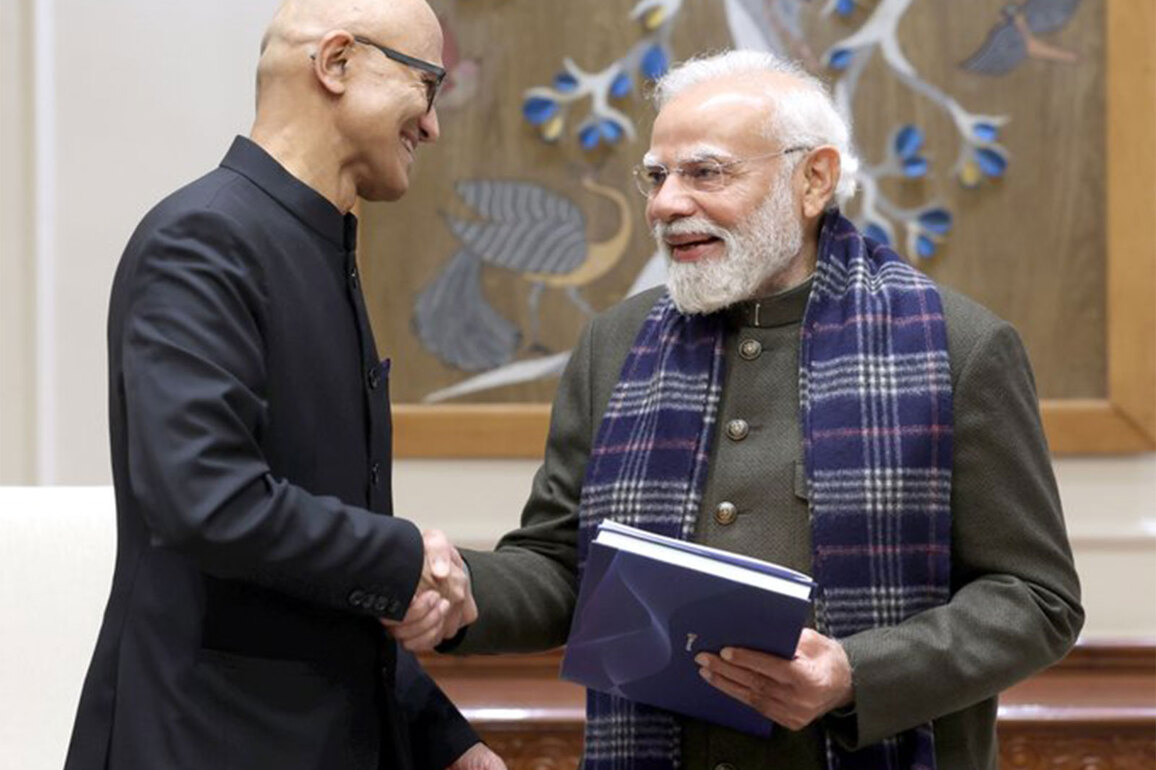 Microsoft's USD 17.5 billion push signals India's leap into new AI era