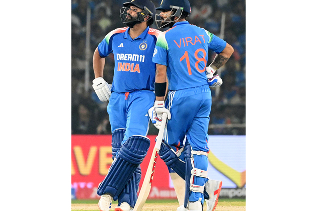 Kohli, Rohit go full throttle during practice ahead of South Africa ODIs