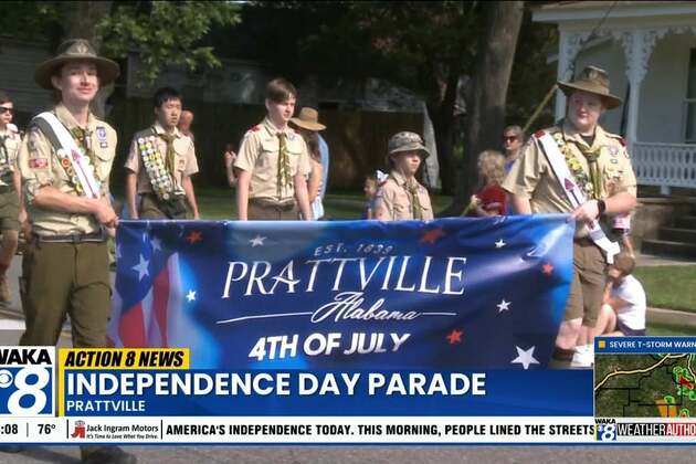 Hundreds attend annual Prattville Independence Day Parade - WAKA 8